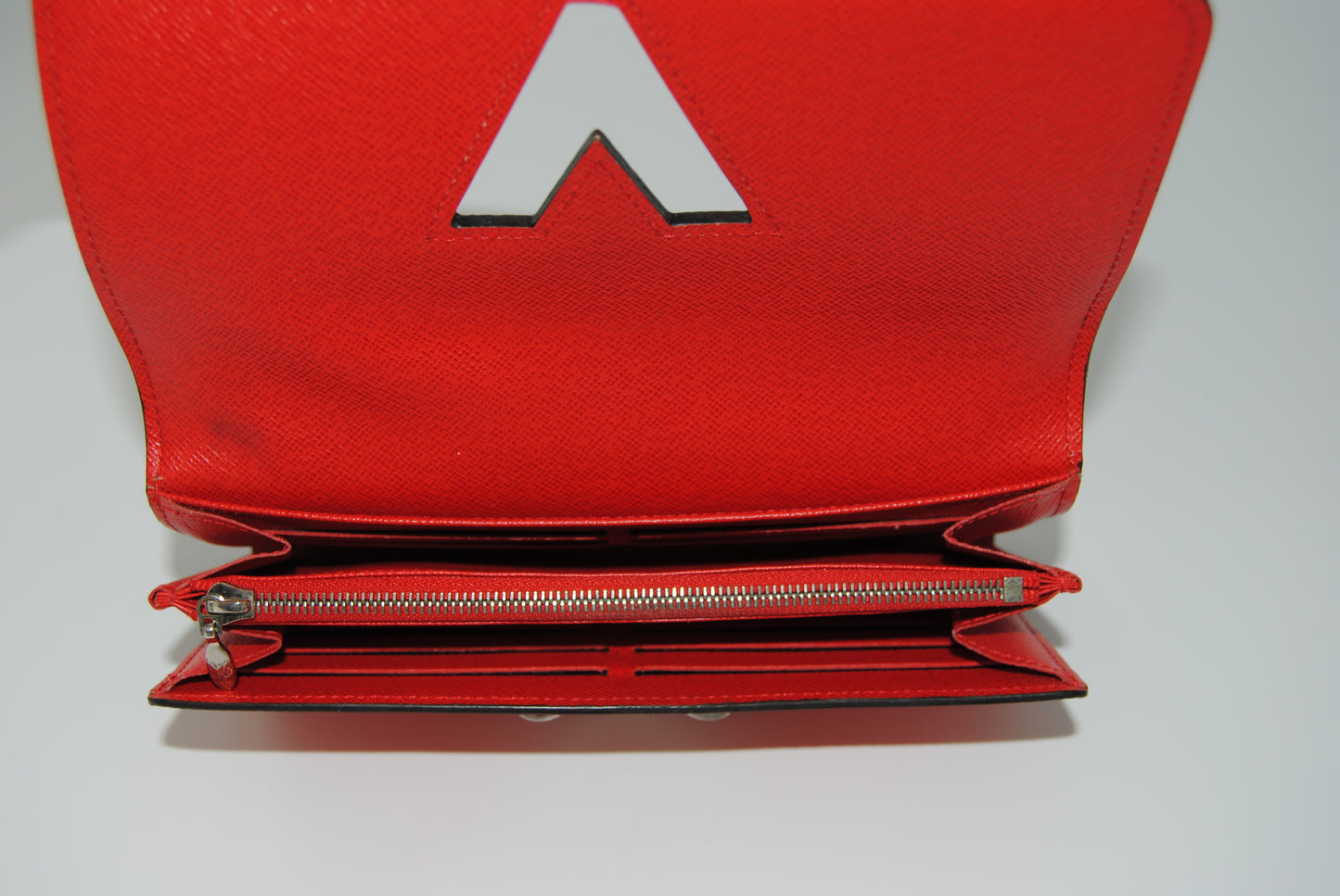 Louis Vuitton Epi Twist Long Wallet Red