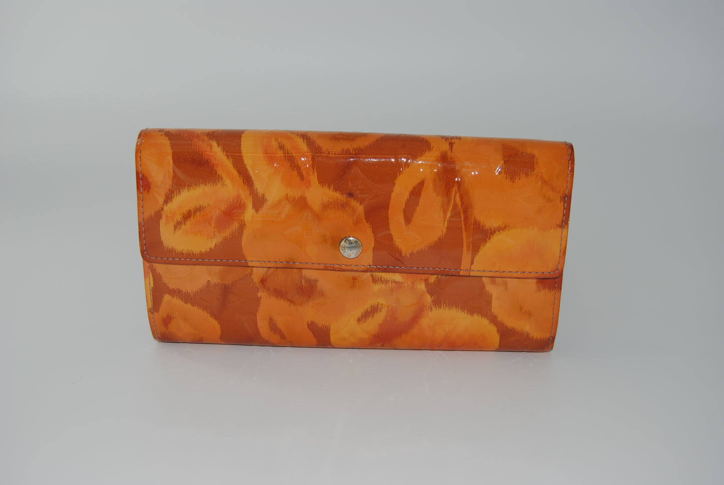 Louis Vuitton Vernis Ikat Floral Sarah Wallet