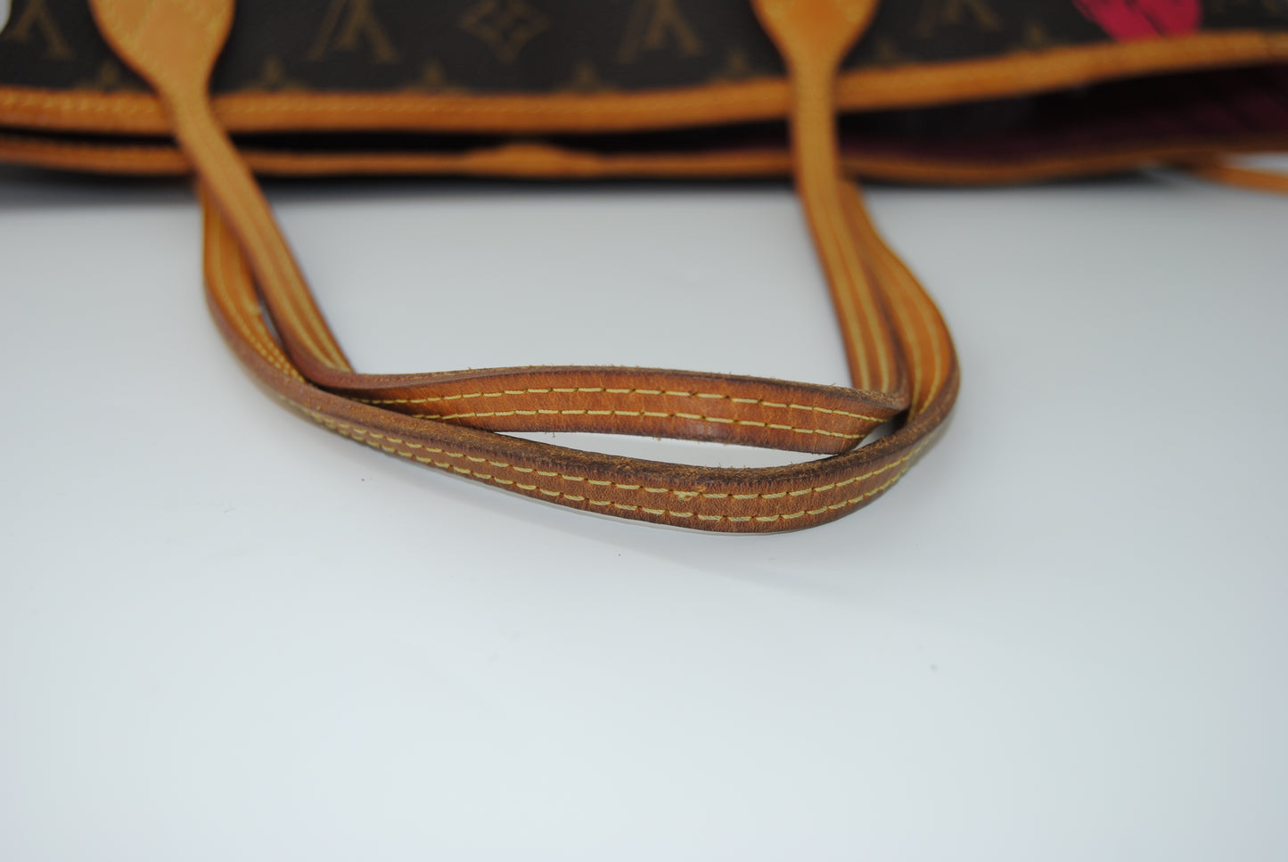 Louis Vuitton Monogram Bay Neverfull MM Rose Ballerine Poppy