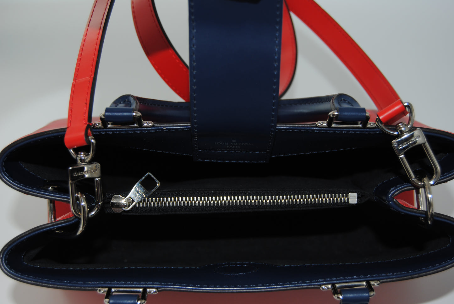 Louis Vuitton Coquelicot Epi Leather Kleber PM Bag