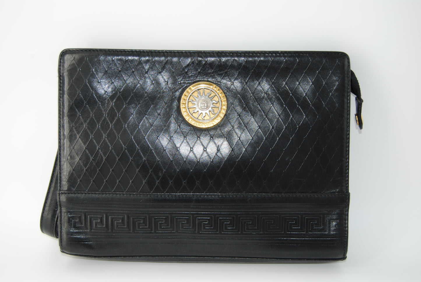 Versace Greca Clutch Bag
