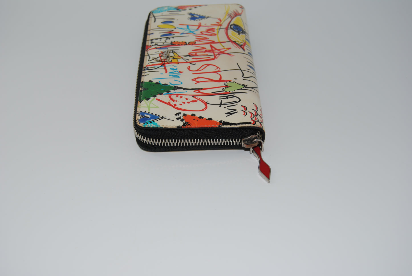 Christian Louboutin Panettone Multicolor Printed Wallet