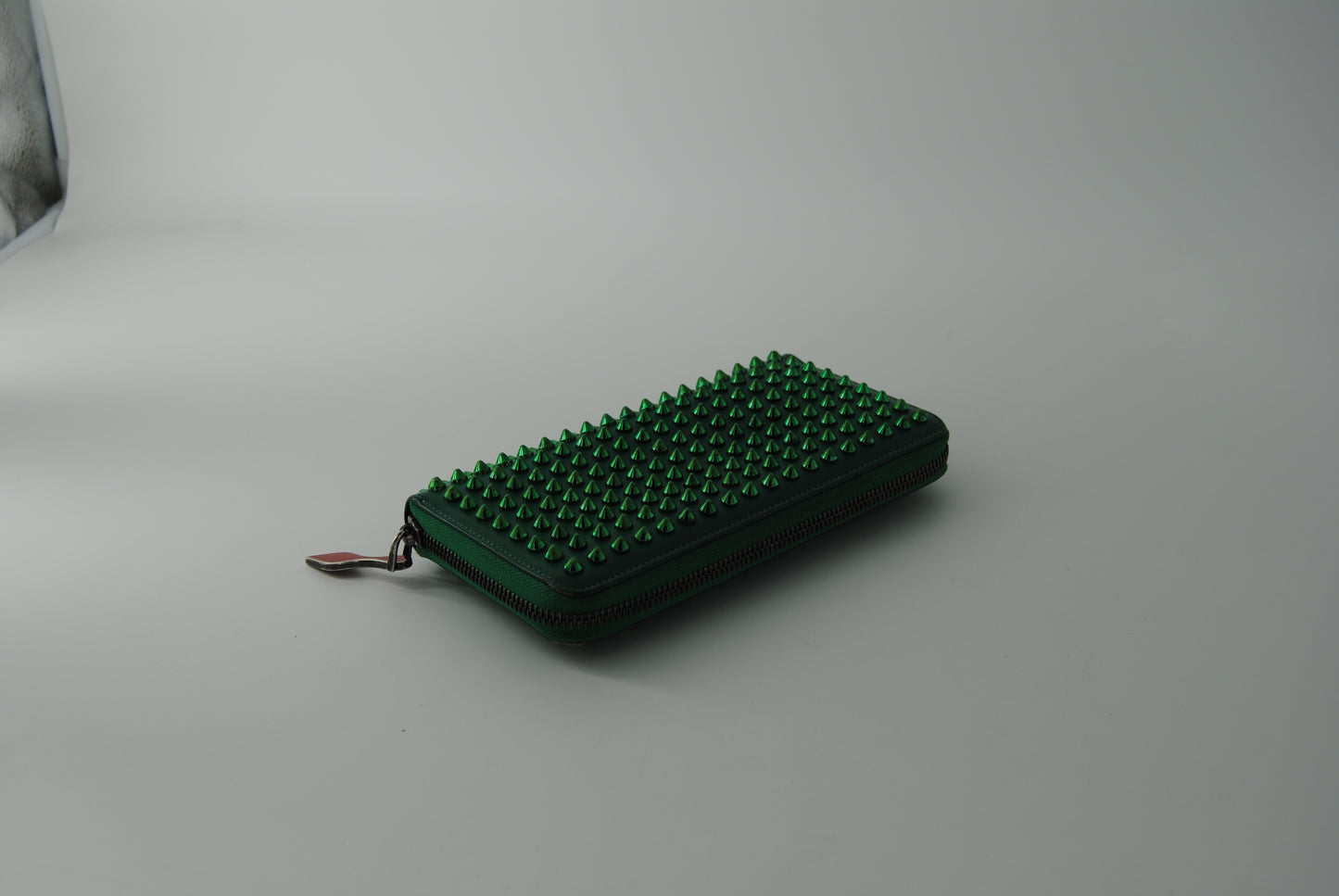 Christian Louboutin Panettone Wallet Calf Paris/Spikes