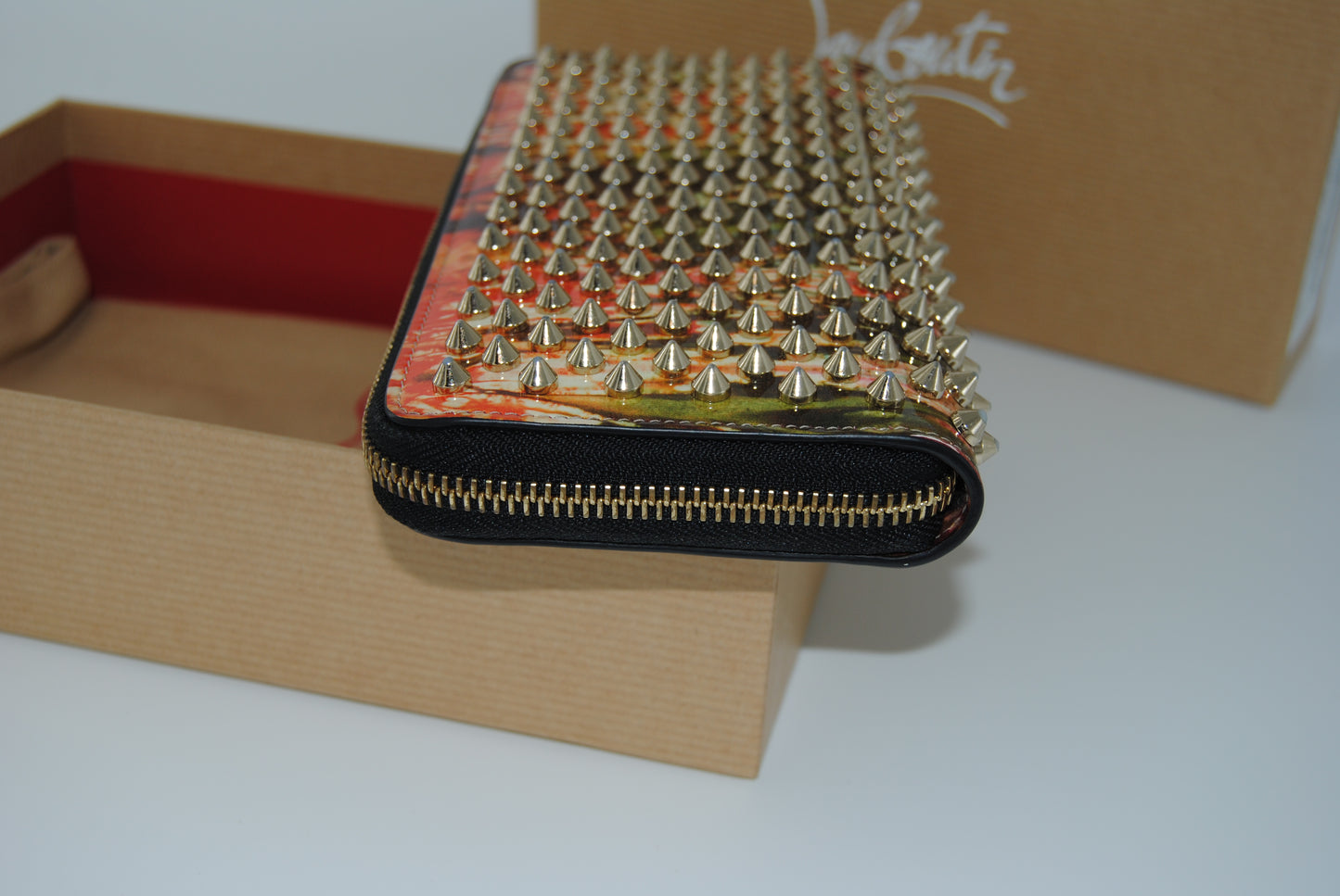 Christian Louboutin Panettone Long Wallet Zip Around Multicolor
