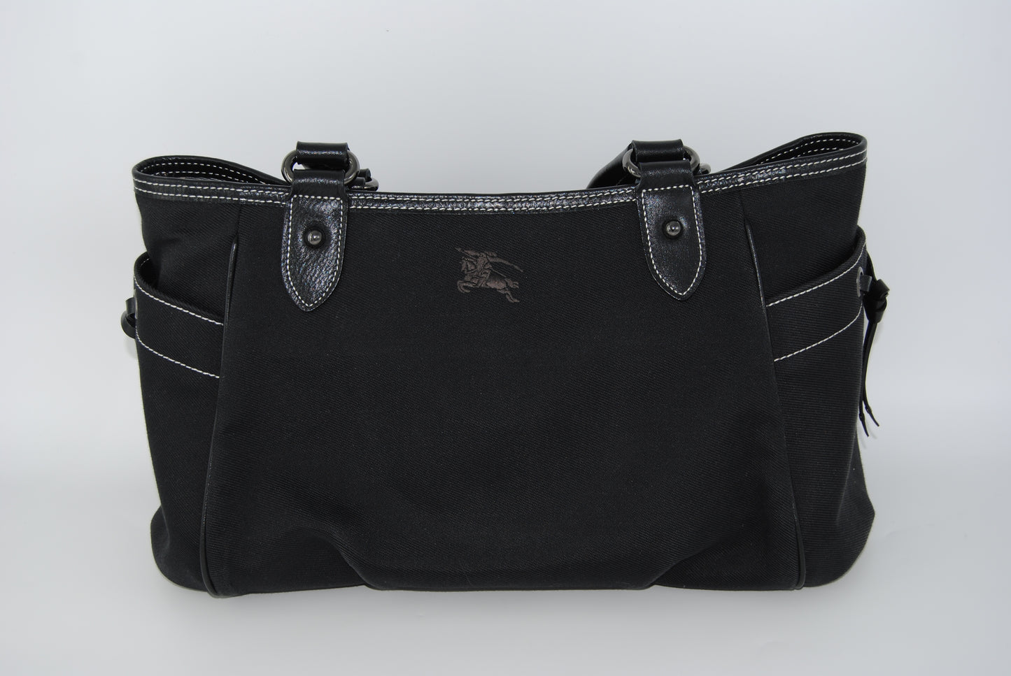 Burberry Blue Label Black Nova Check Shoulder Bag