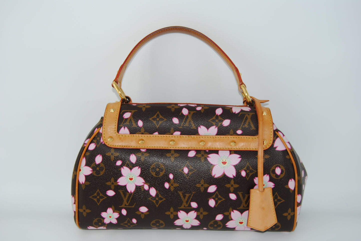 Louis Vuitton Monogram Cherry Blossom Sac Retro Brown