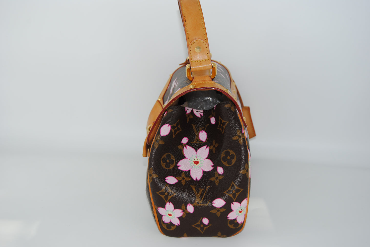 Louis Vuitton Monogram Cherry Blossom Sac Retro Brown