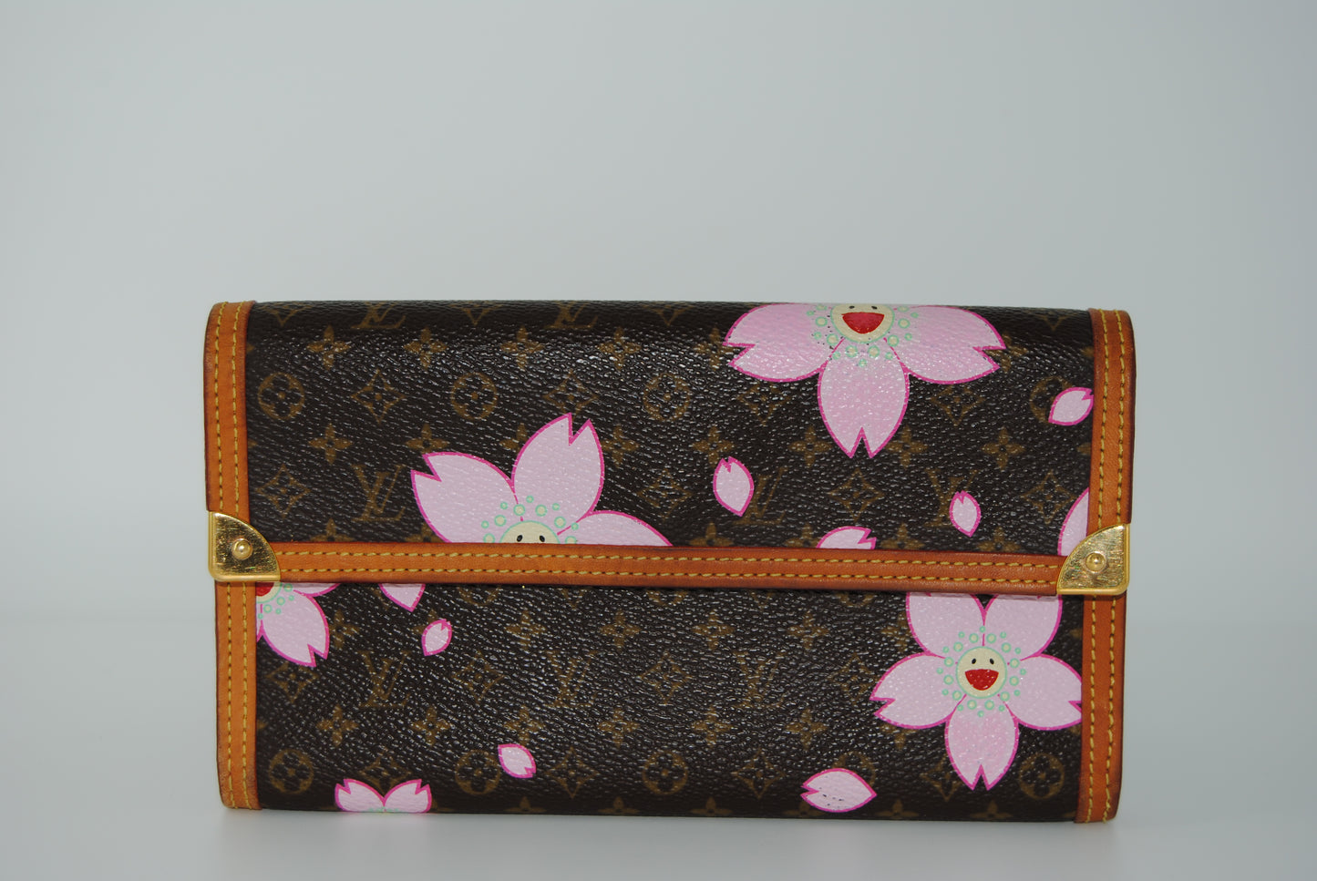 Louis Vuitton Murakami Cherry Blossom International Wallet