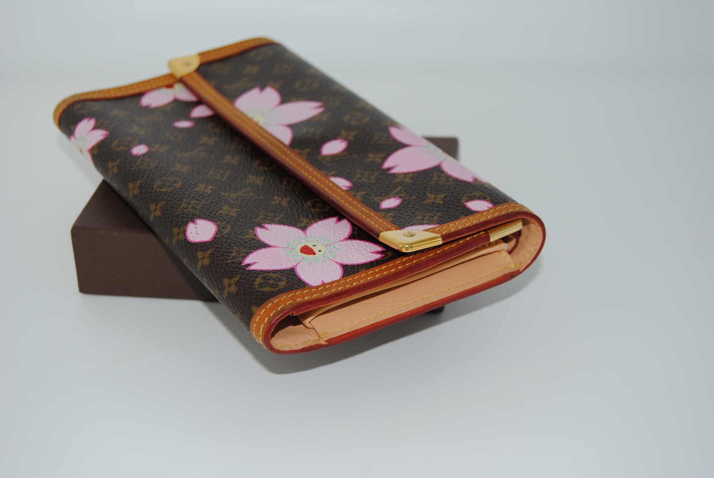 Louis Vuitton Murakami Cherry Blossom International Wallet