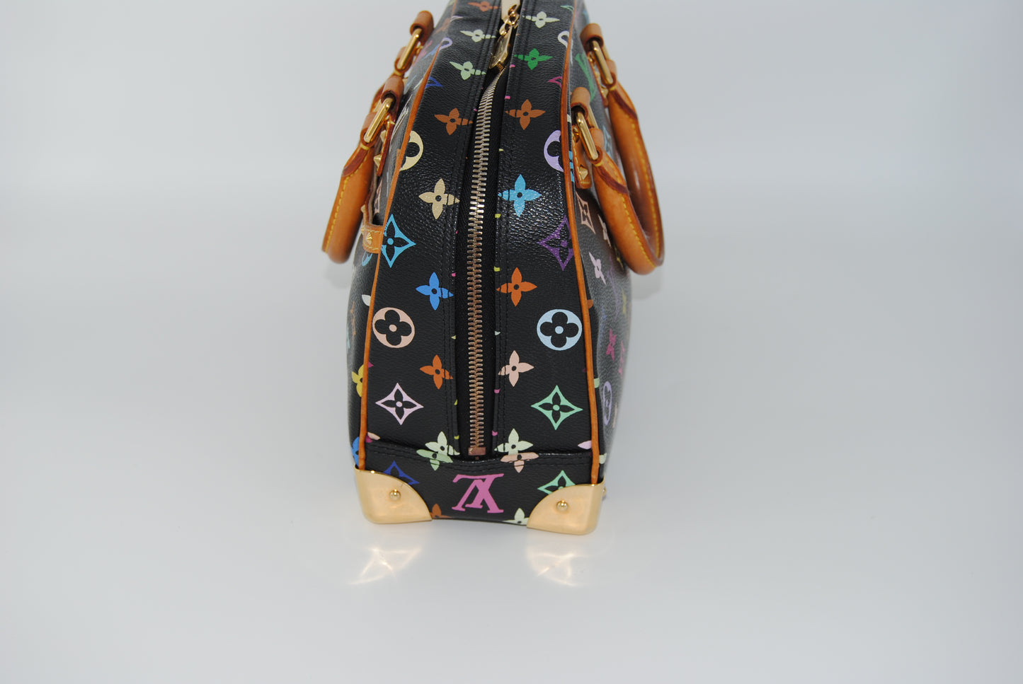 Louis Vuitton Murakami Trouville Black Handbag