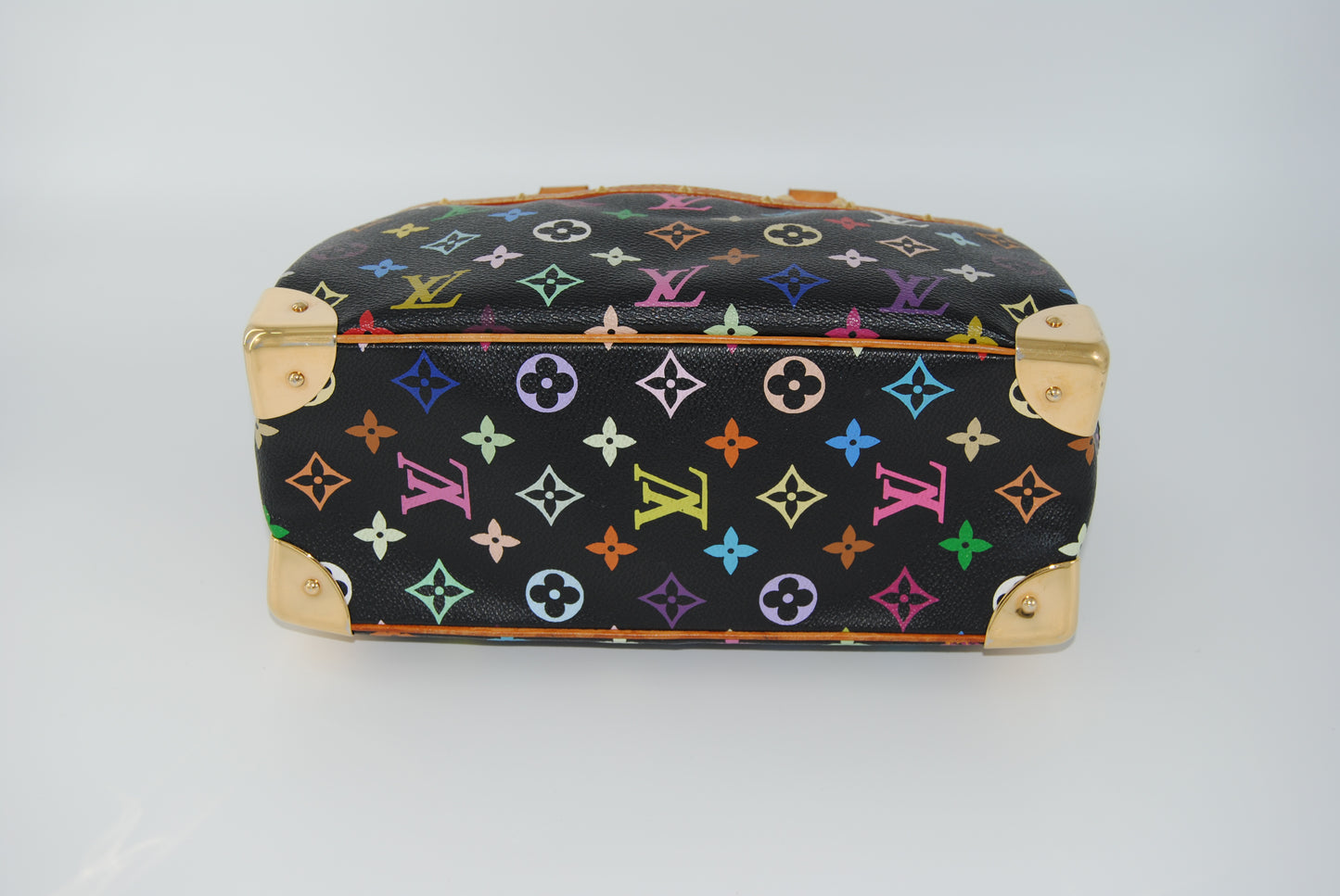Louis Vuitton Murakami Trouville Black Handbag