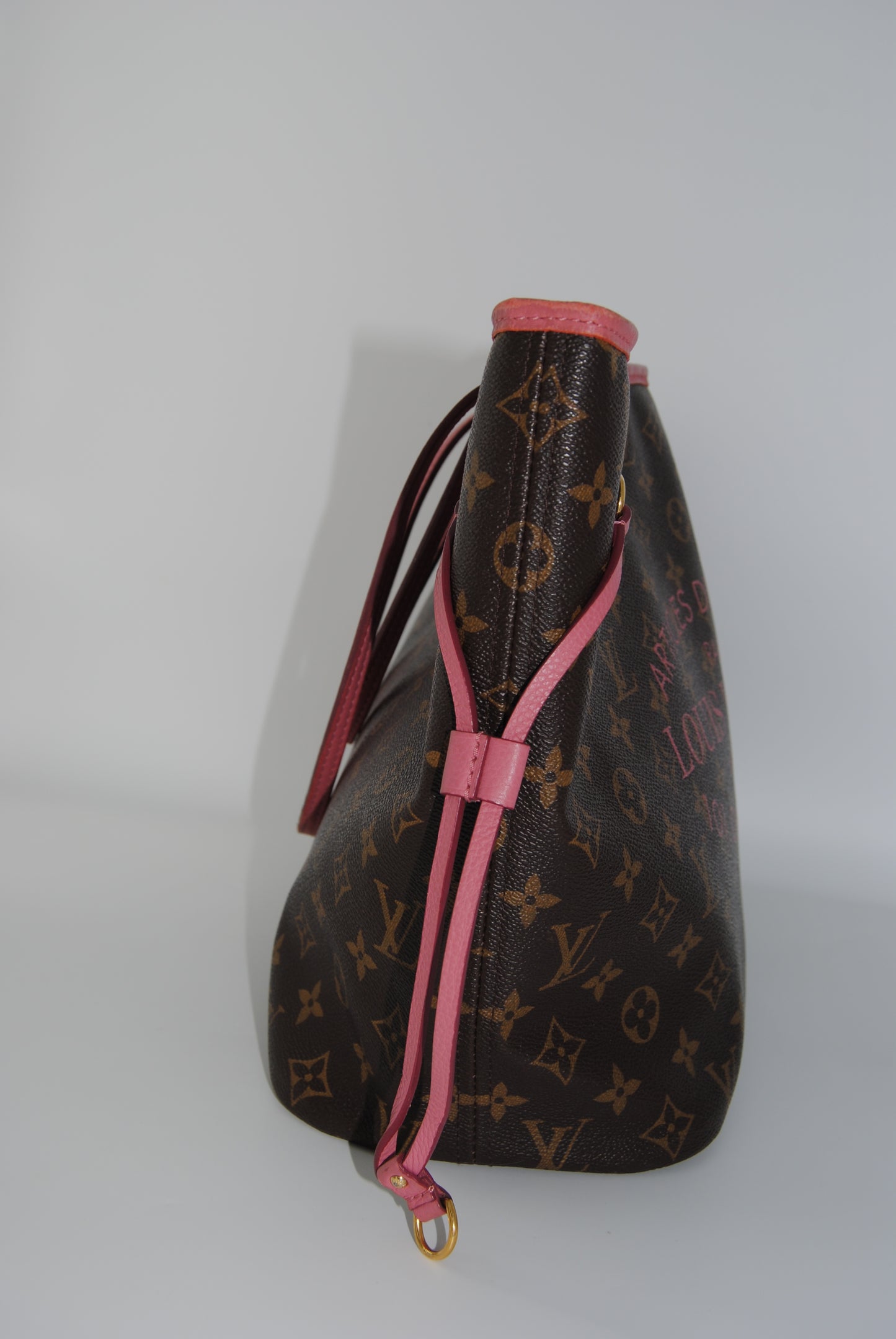 Louis Vuitton Neverfull Tote Limited Edition Ikat Monogram Canvas MM Brown