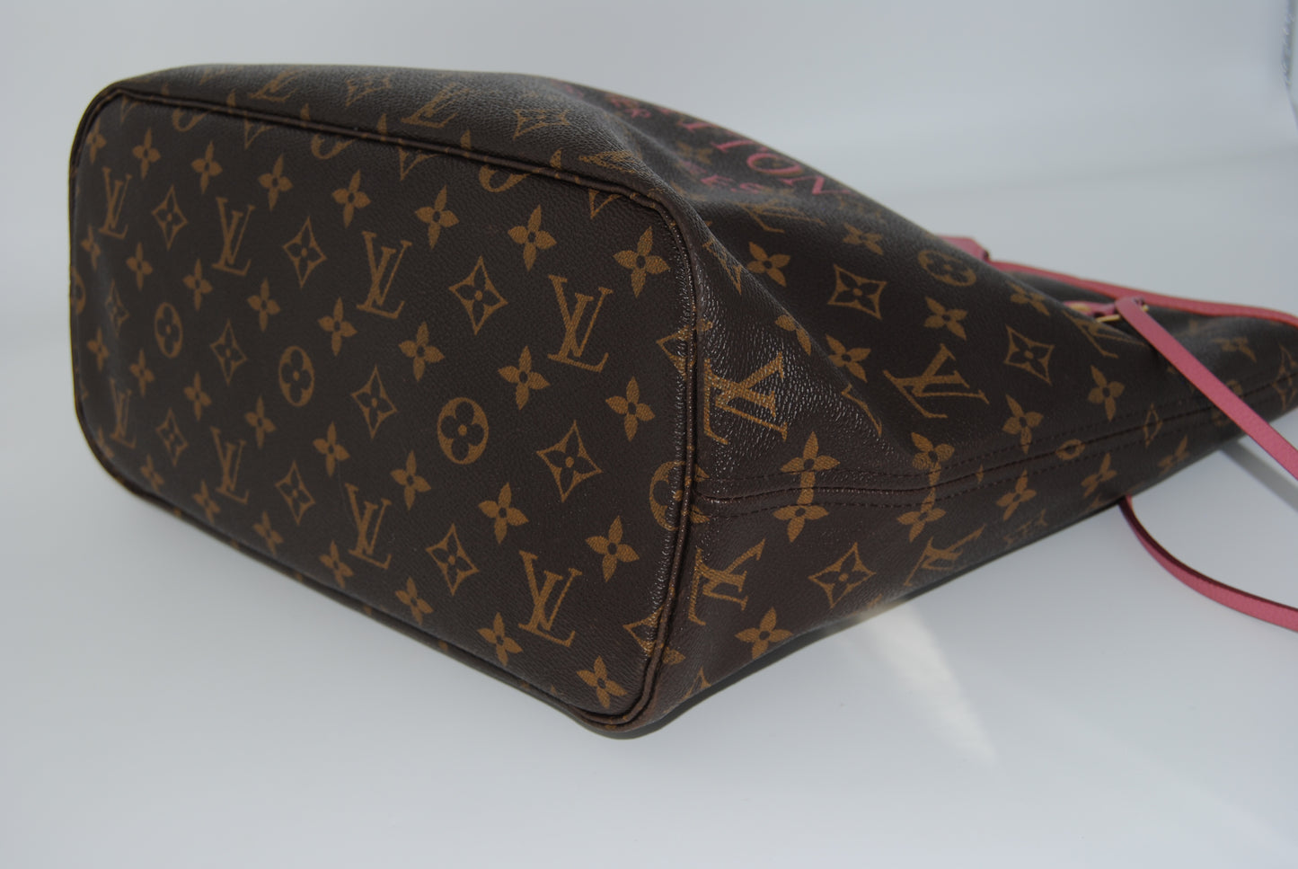 Louis Vuitton Neverfull Tote Limited Edition Ikat Monogram Canvas MM Brown
