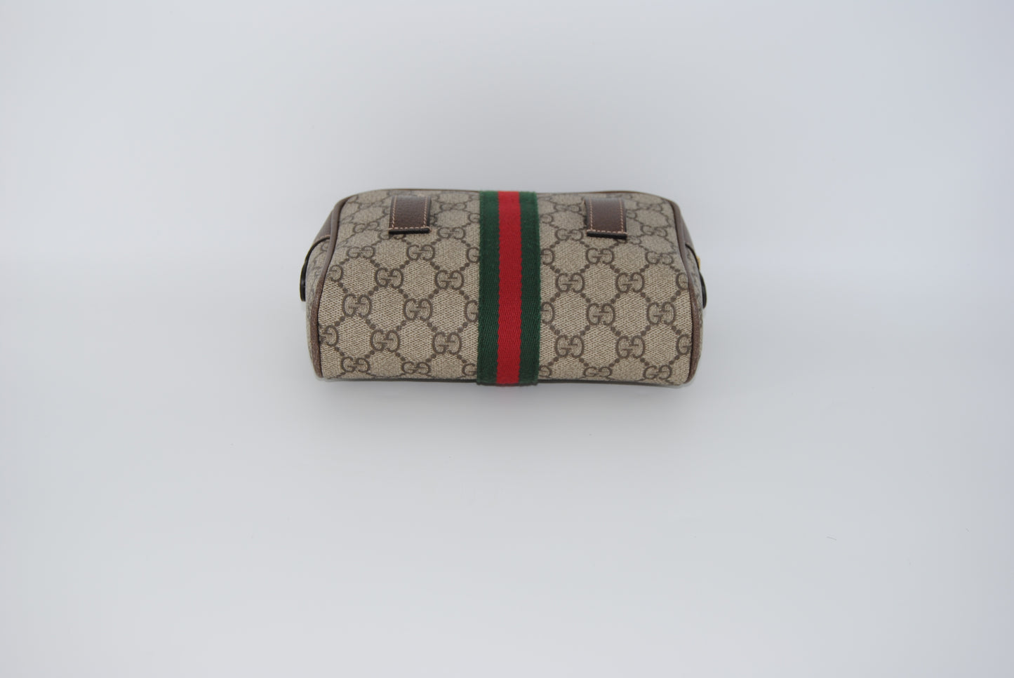 Gucci Ophidia Belt bag Brown with gold hardware