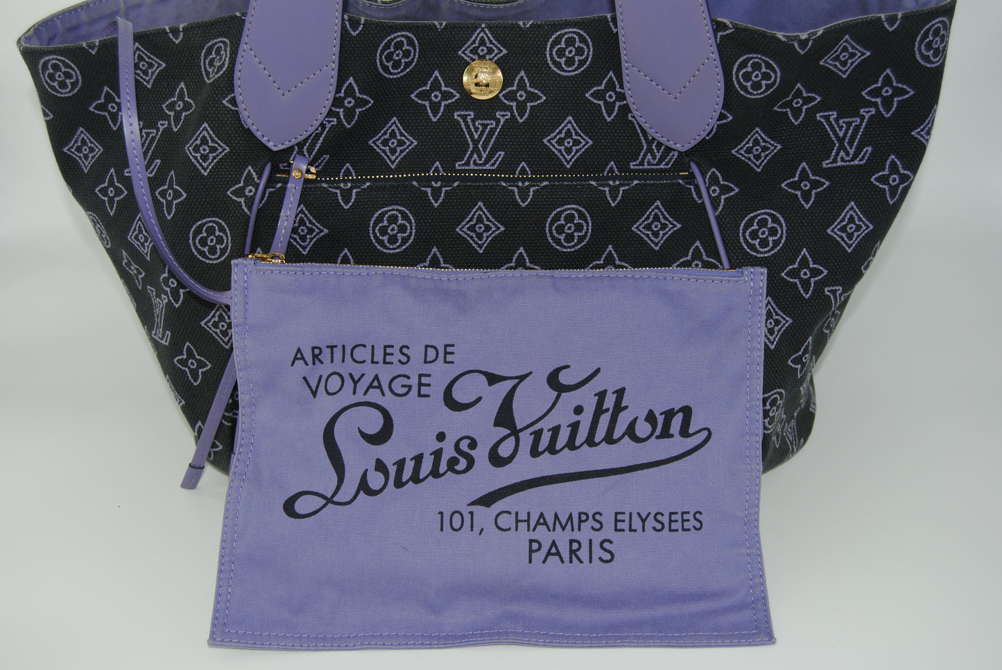 Louis Vuitton Cabas Ipanema GM Navy