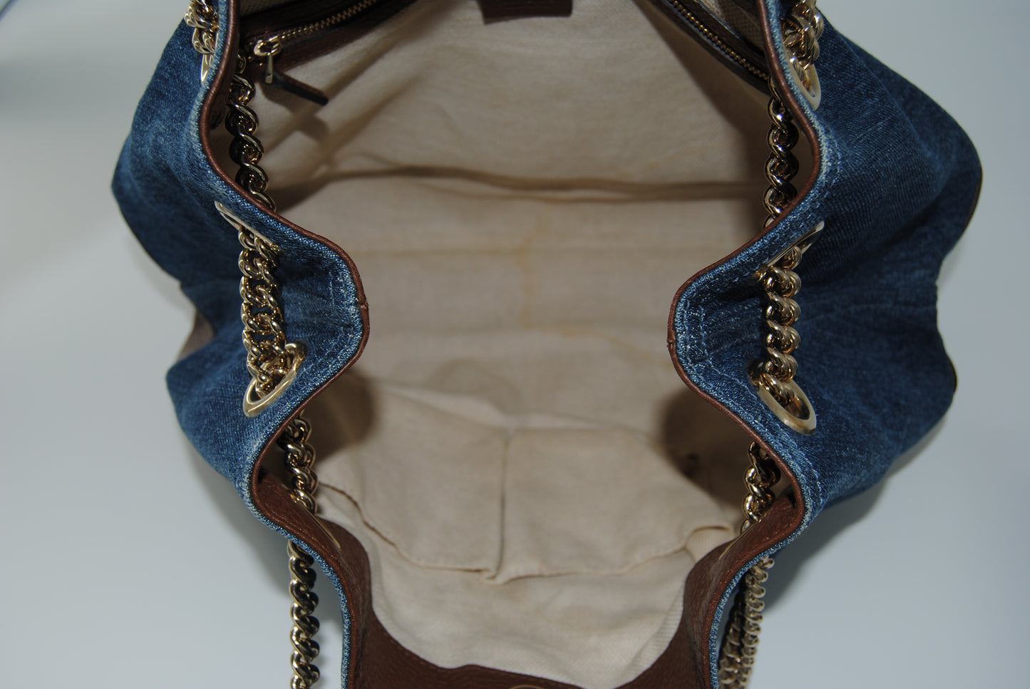 Gucci Soho Denim Tote Bag
