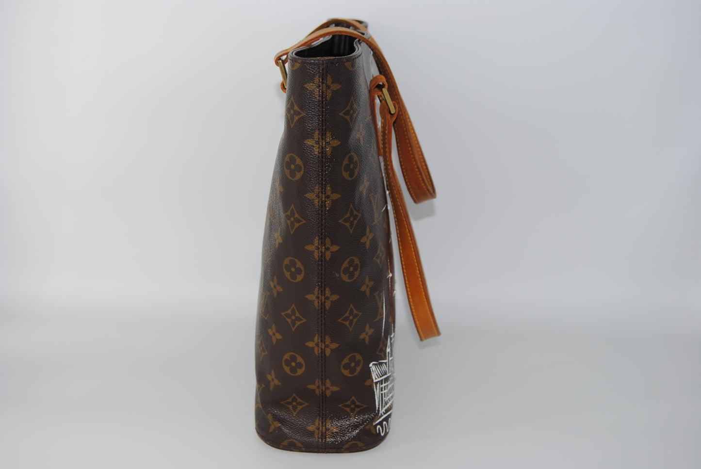 Louis Vuitton Monogram Vavin GM Tote Bag Customized