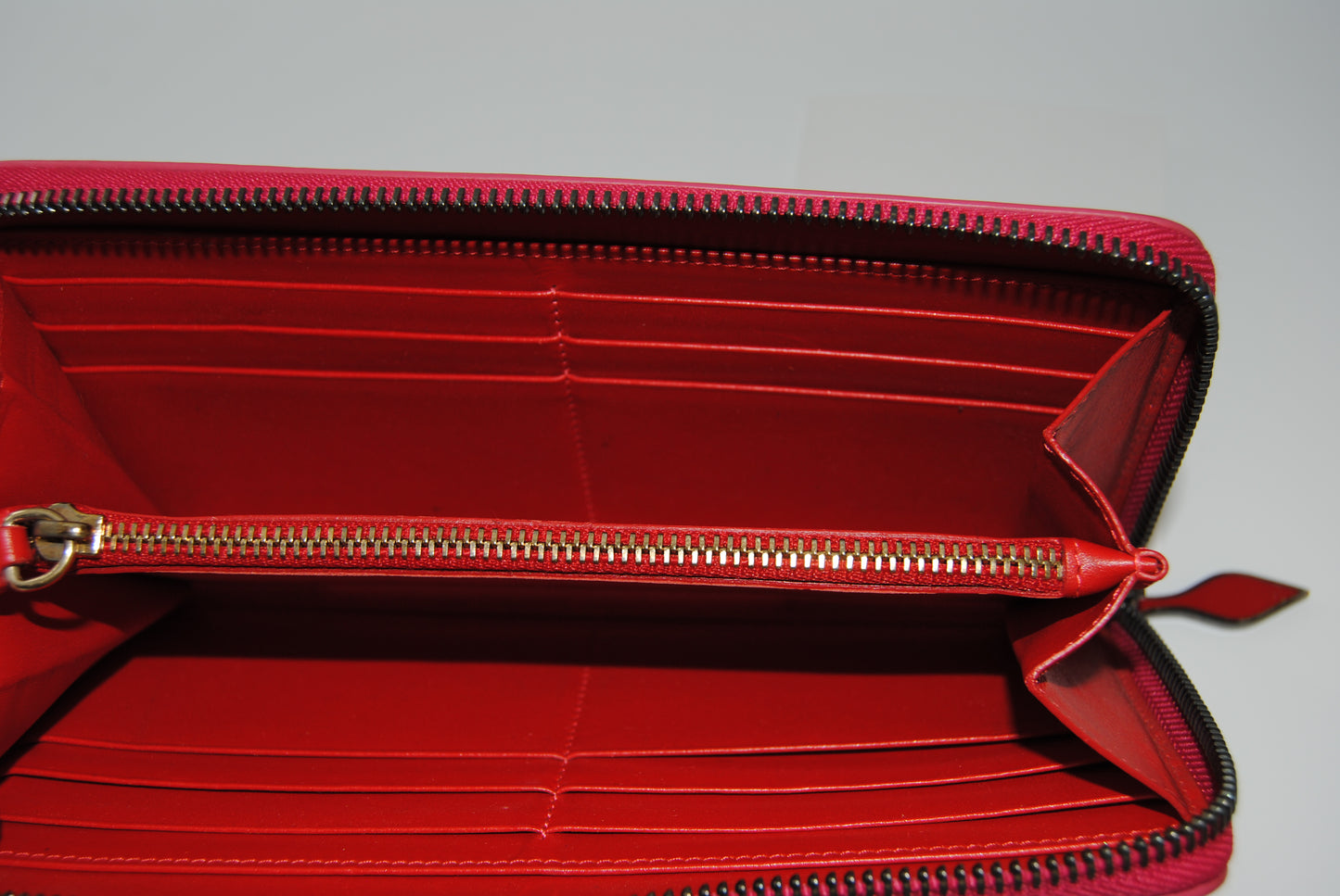 Christian Louboutin Panettone Leather Spike Studs Long Wallet
