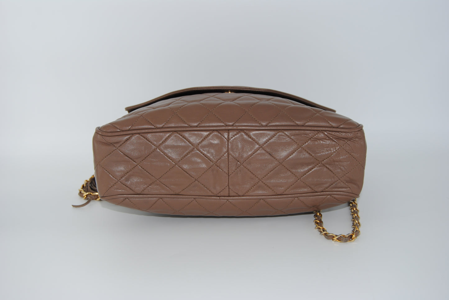 Chanel Matelasse Chain Lambskin Brown
