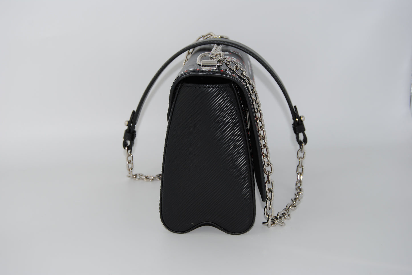 Louis Vuitton Twist MM Epi Leather Black Greek Limited Edition