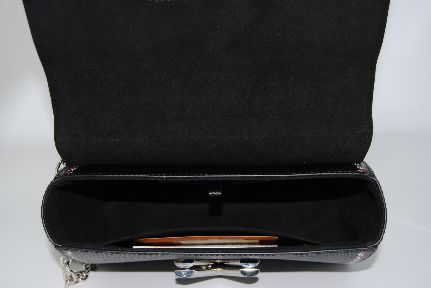 Louis Vuitton Twist MM Epi Leather Black Greek Limited Edition