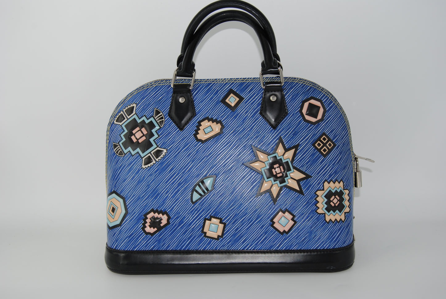 Louis Vuitton Alma Epi Limited Edition Aztec Denim