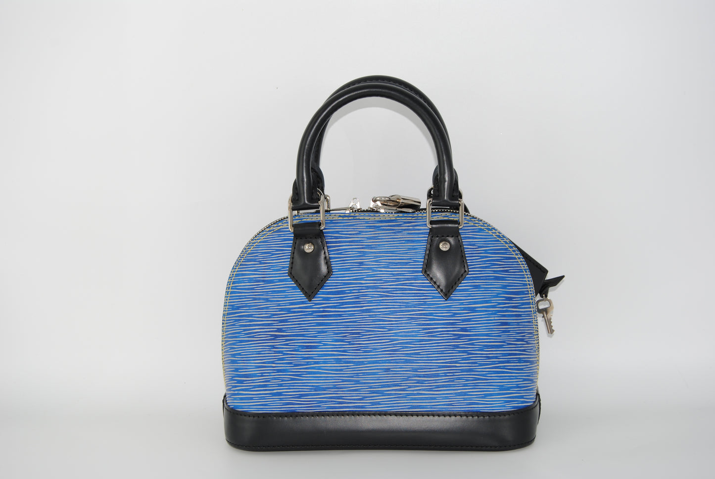 Louis Vuitton Epi Alma BB Denim Light