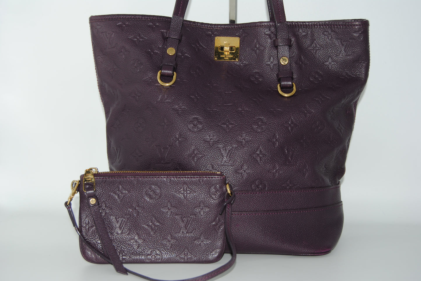 Louis Vuitton Monogram Empreinte Citadine Purple