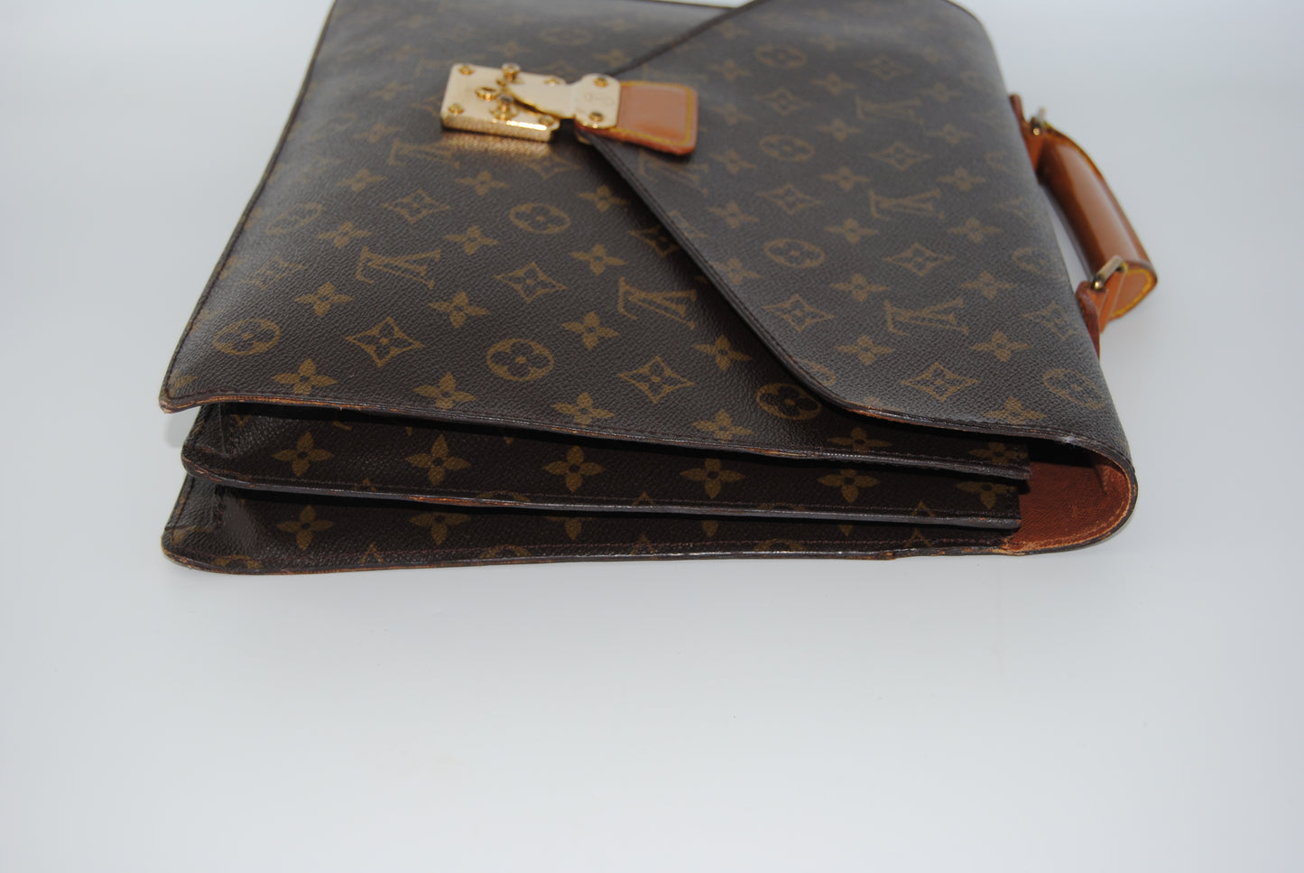 Louis Vuitton Monogram Canvas Serviette Conseiller Business Briefcase