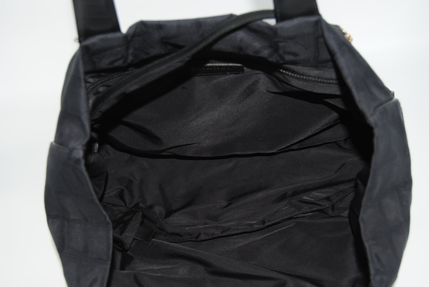 Chanel Nylon Medium Travel Tote Black