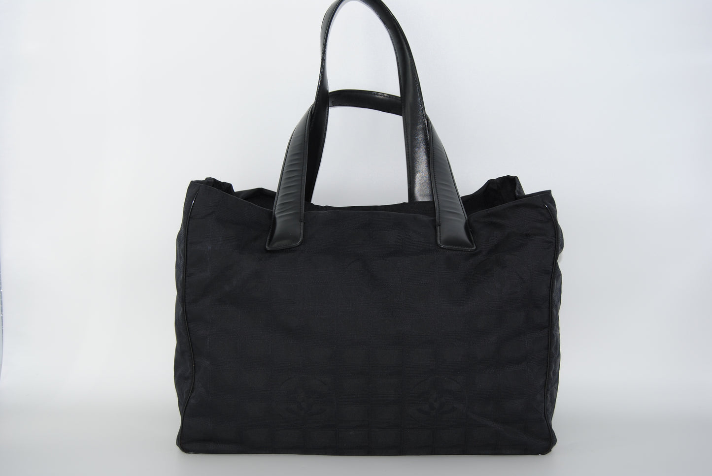 Chanel Nylon Medium Travel Tote Black