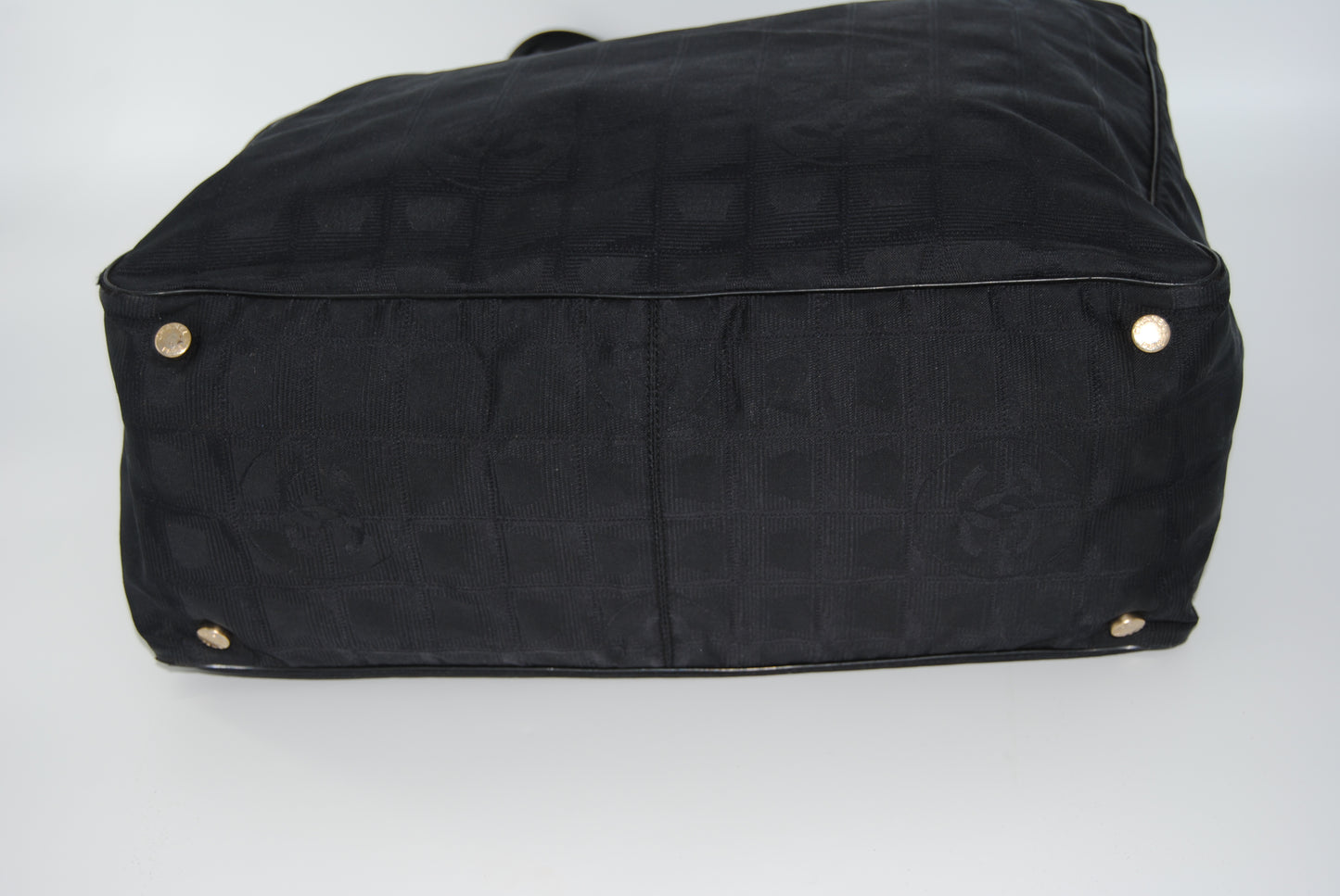 Chanel Nylon Medium Travel Tote Black