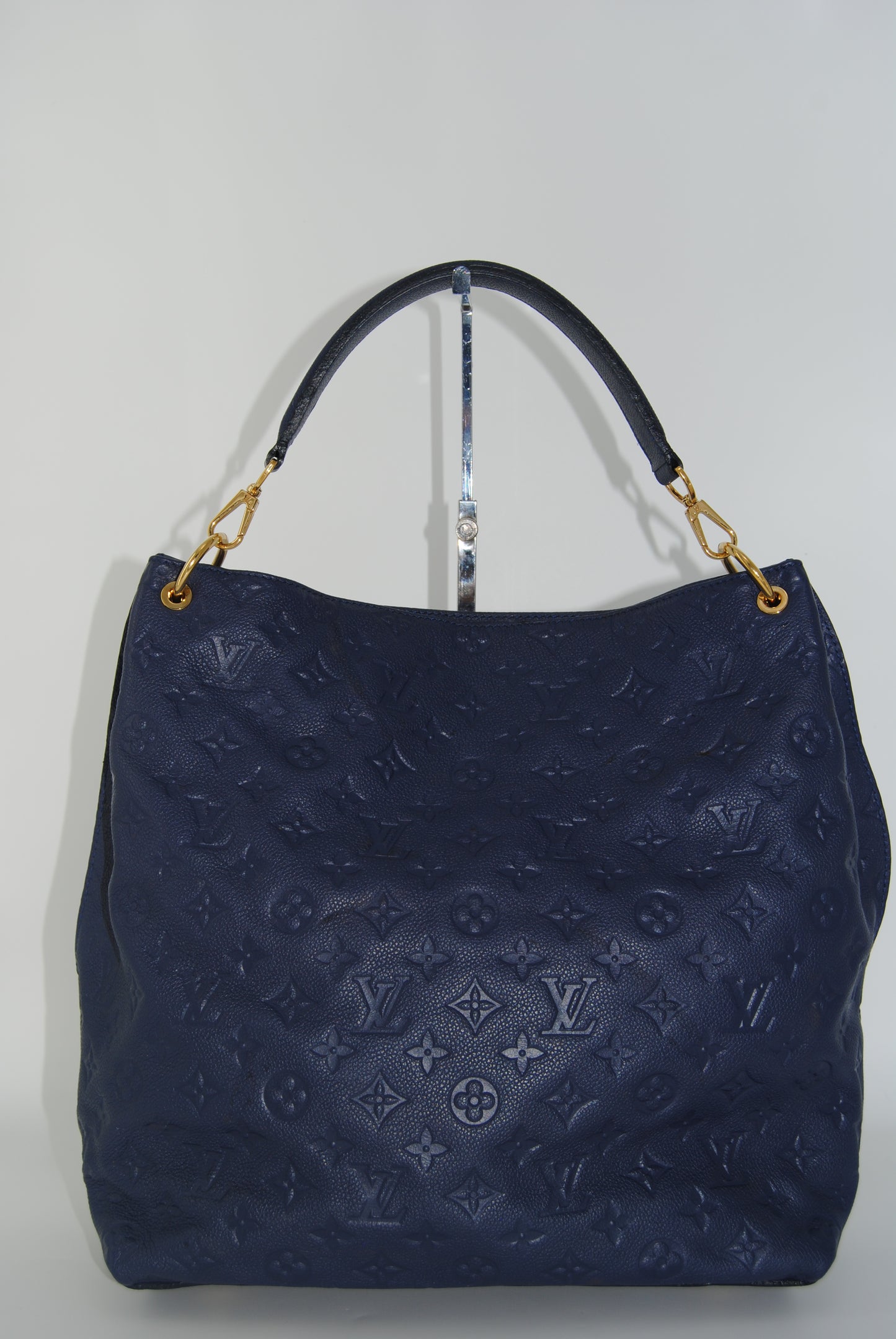 Louis Vuitton Monogram Empreinte Leather Metis Bag Celeste