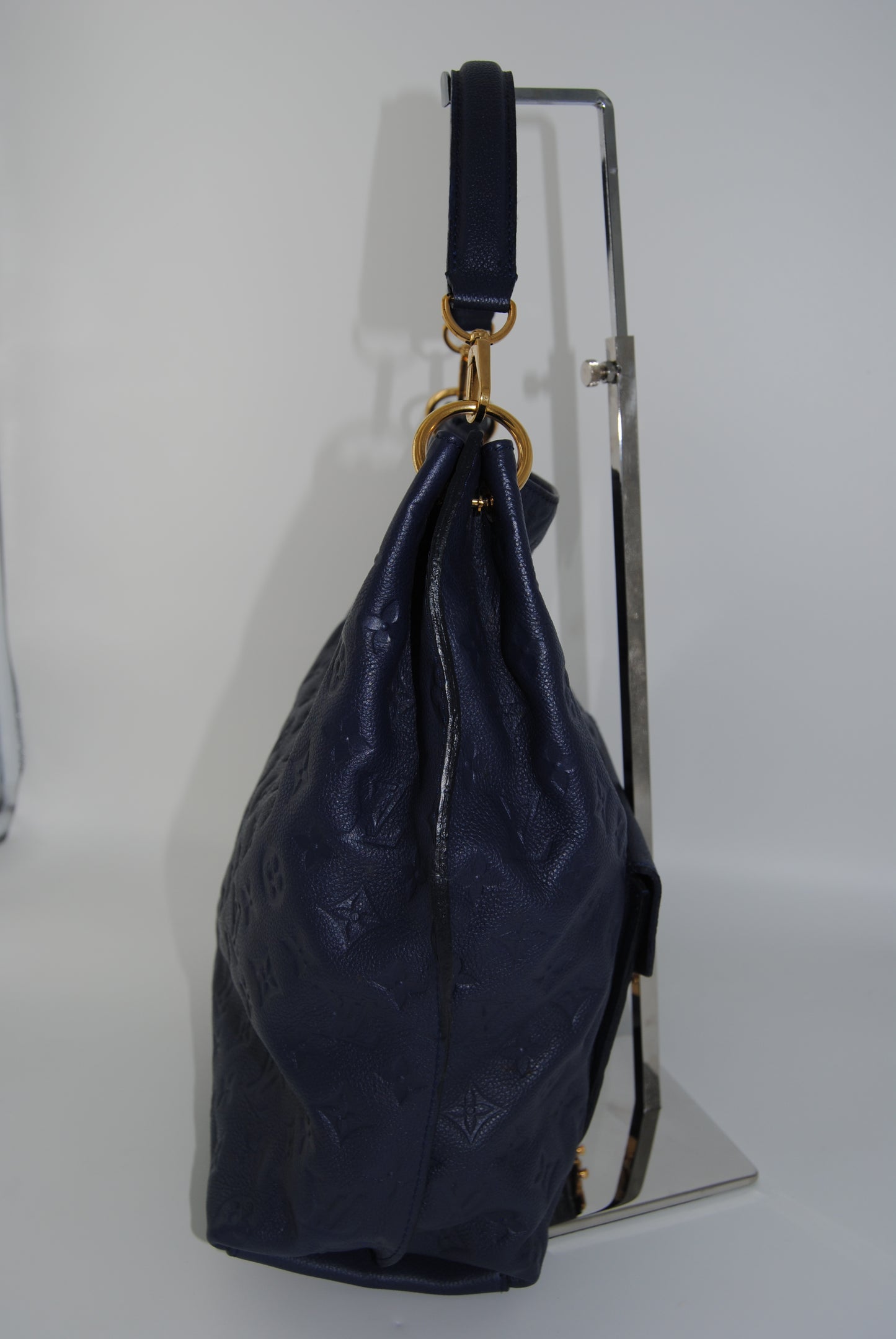 Louis Vuitton Monogram Empreinte Leather Metis Bag Celeste