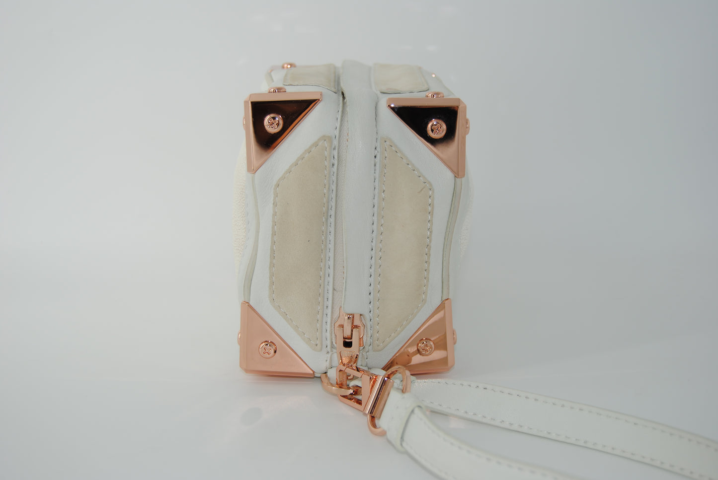 Alexander Wang Stingray Leather and Suede Clutch