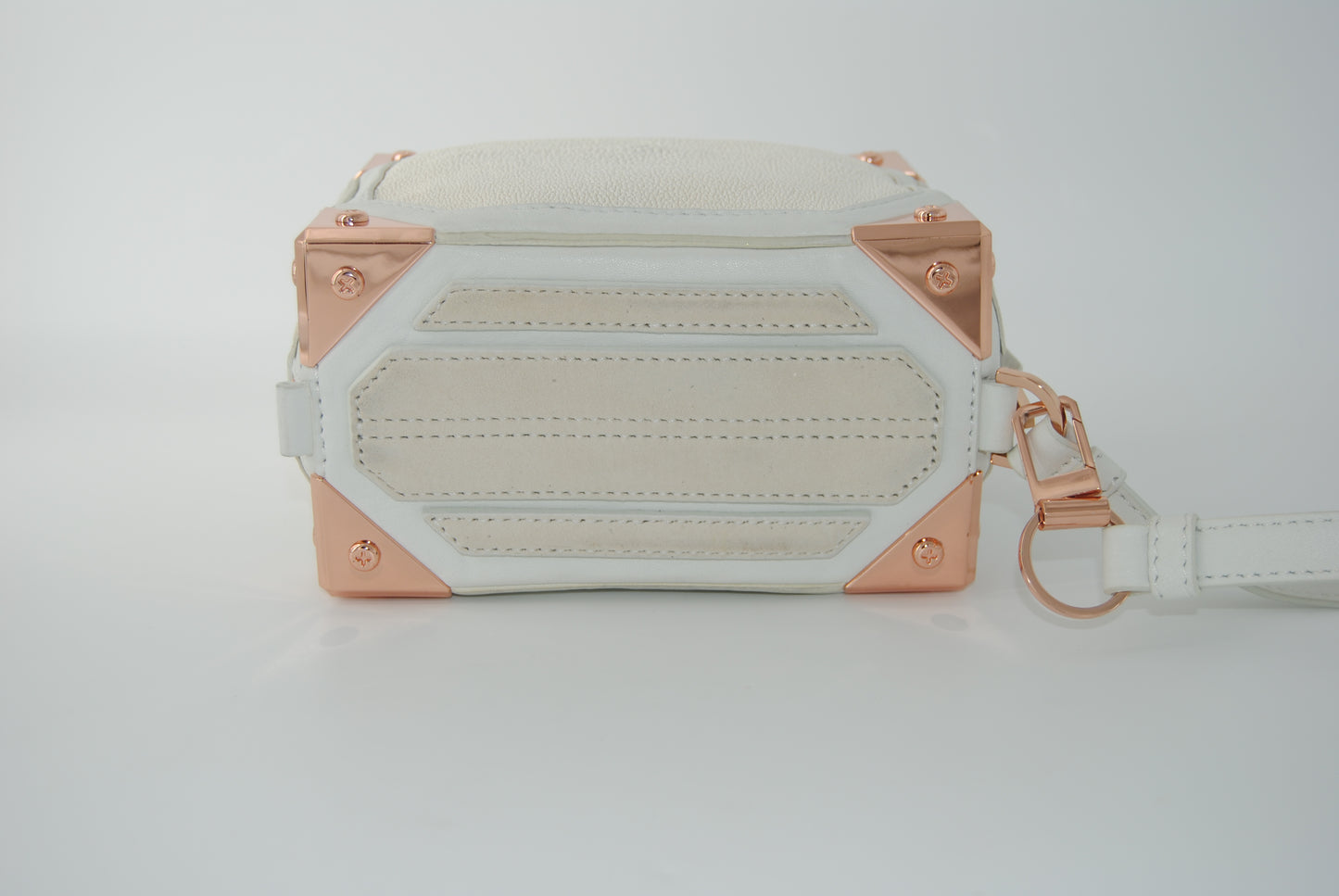 Alexander Wang Stingray Leather and Suede Clutch