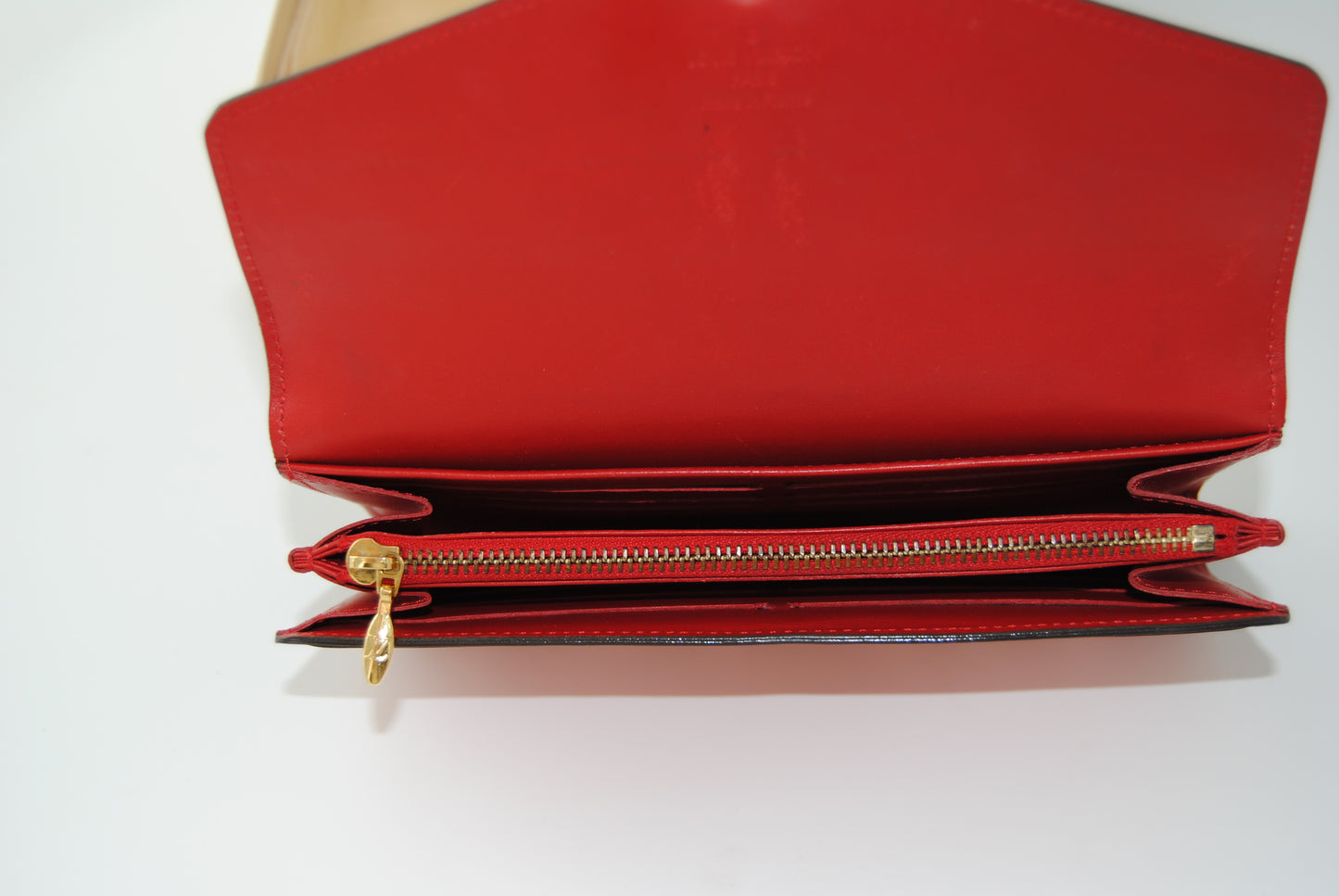 Louis Vuitton Sweet Monogram Sarah Wallet Pomme D'Amour Patent