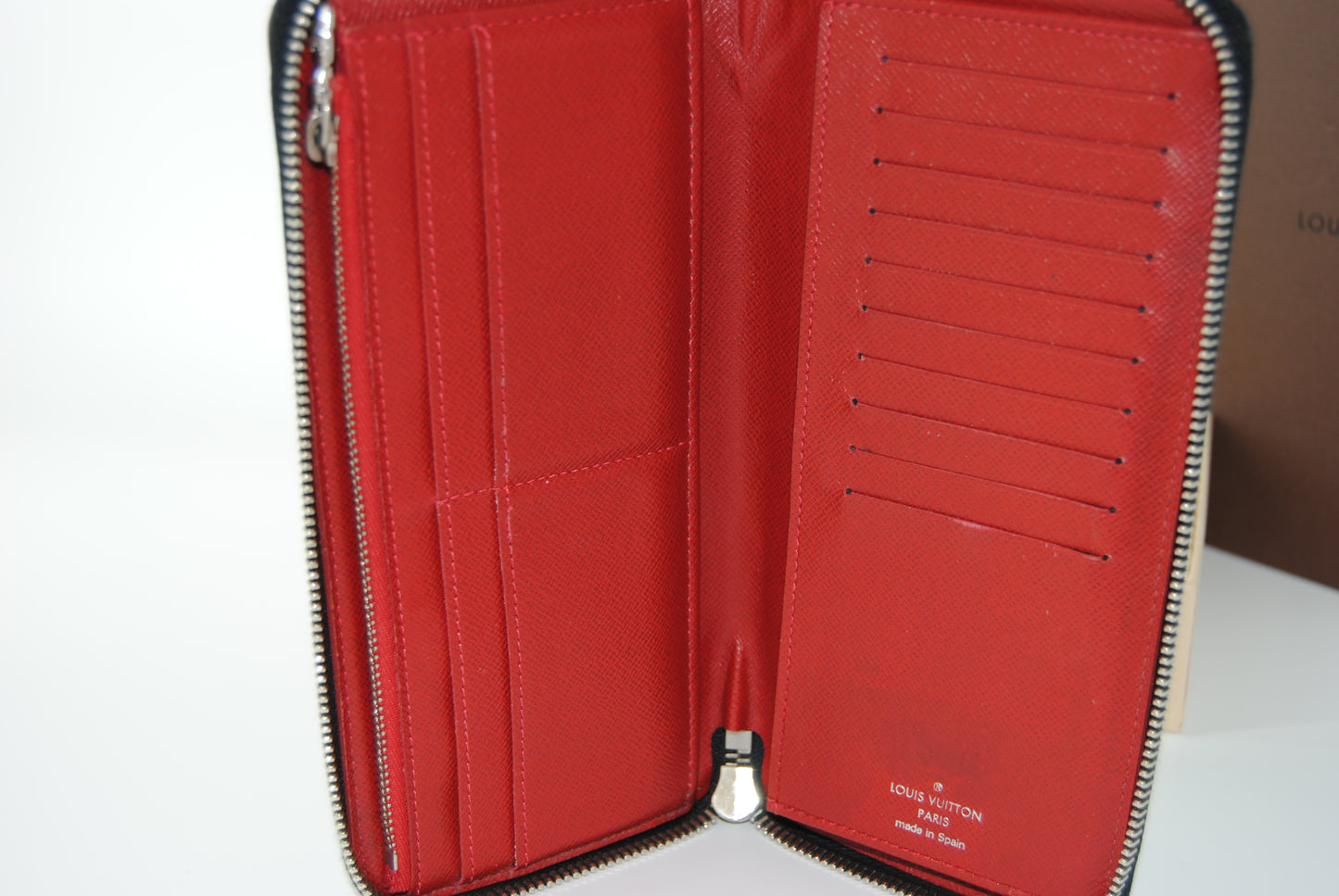 Louis Vuitton Damier Graphite Long Wallet Canvas Multicolor