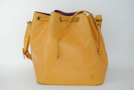 Louis Vuitton Epi Noe Tassili Yellow