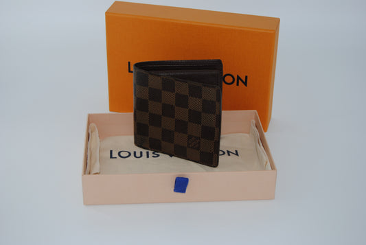 Louis Vuitton Damier Ebene Portefeuille Marco Bifold