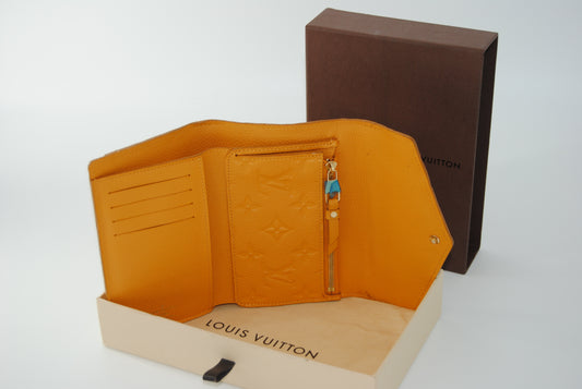 Louis Vuitton Monogram Empreinte Curieuse Compact Wallet