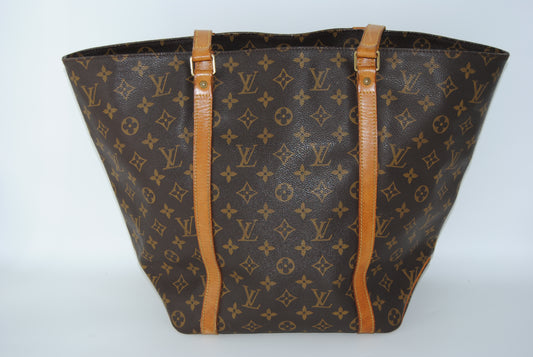 Louis Vuitton Monogram Sac Shopping Shoulder