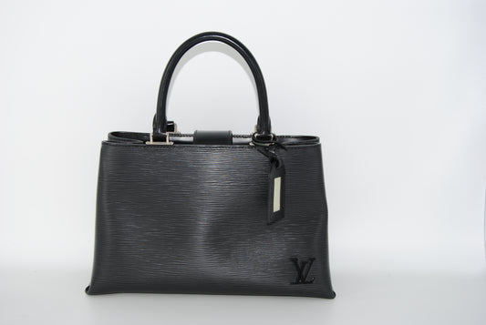 Louis Vuitton Epi Leather Kleber MM Black