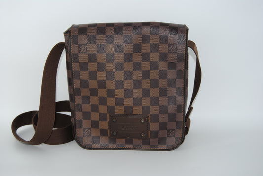 Louis Vuitton Damier Ebene Coated Canvas Crossbody Bag