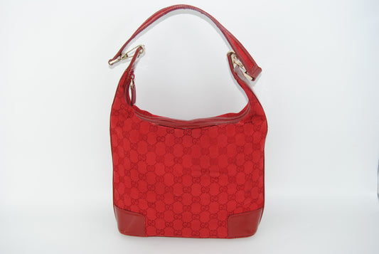 Gucci GG Hobo Red