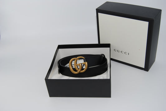 Gucci Belt Black Pre Owned