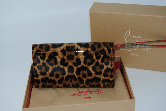 Christian Louboutin Macaron Animal Print Wallet