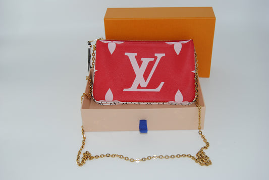 Monogram Giant double zip Pochette Crossbody Limited Edition