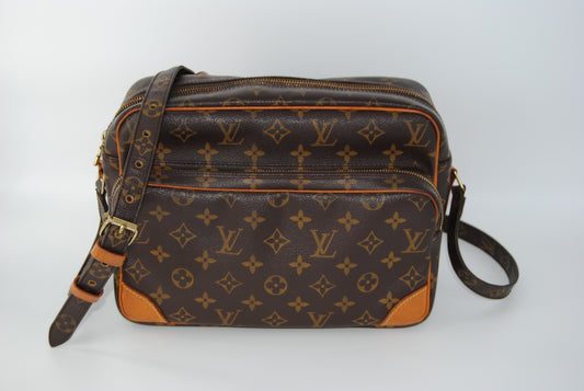 Nile Crossbody Monogram Bag Zip Messenger