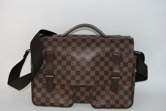 Louis Vuitton Damier Ebene Broadway Messenger Bag